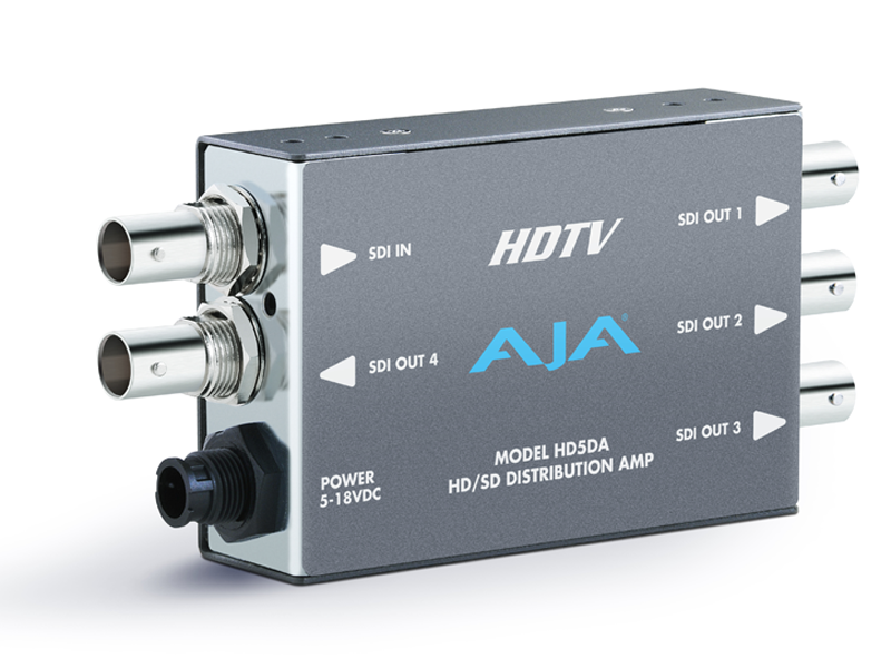 AJA Verteiler SD-SDI/ HD-SDI 1:4 HD5DA
